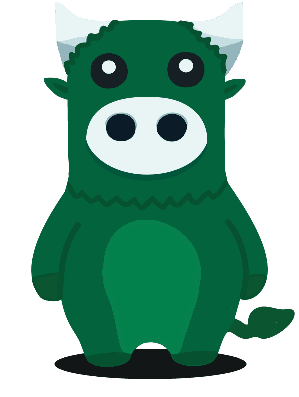 Finn the Bull mascot